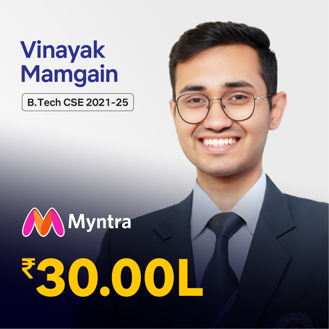 Vinayak Mamgain placed in Myntra