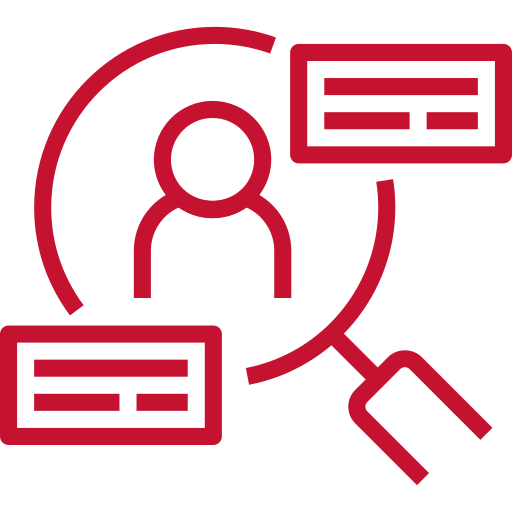 Students discussing in a group