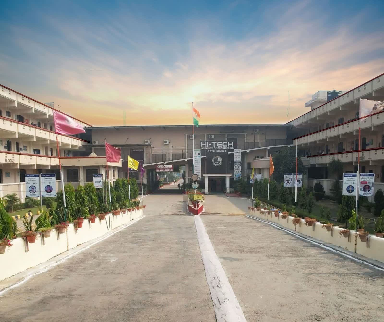 HiTech Group of Institutions campus entrance, Ghaziabad