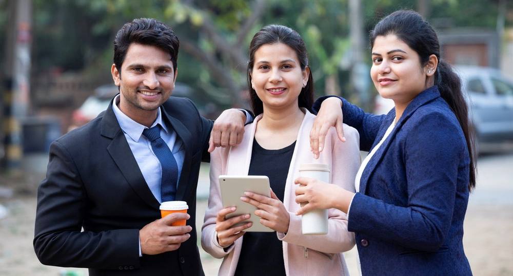 Working professionals on the Weekend PGDM programme